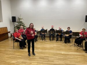 Jõulukontsert Tallinna Kojas. Pildistas Tiiu Hermat.